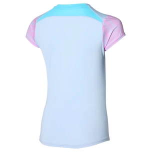 Dames T-shirt Mizuno  Charge Printed Tee  Halogen Blue M