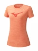 Dames T-shirt Mizuno  Core RB Graphic Tee orange