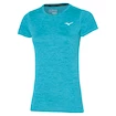 Dames T-shirt Mizuno  Impulse Core Tee Algiers Blue XS