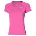 Dames T-shirt Mizuno  Sun Protect Tee Wild Orchid S