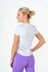 Dames T-shirt Nebbia  FIT Activewear Functional T-shirt with Short Sleeves white