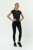 Dames T-shirt Nebbia  FIT Activewear T-Shirt “Airy” with Reflective Logo black