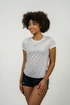 Dames T-shirt Nebbia  FIT Activewear T-Shirt “Airy” with Reflective Logo white