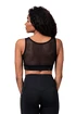 Dames T-shirt Nebbia Intense Gold Mesh Mini Top 830 black