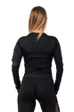 Dames T-shirt Nebbia  Long Sleeve Smart Pocket Sporty Top 418 black