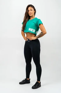 Dames T-shirt Nebbia  Oversized Crop Top green