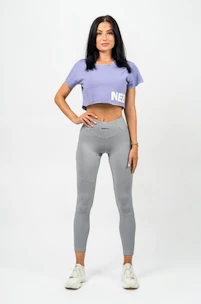 Dames T-shirt Nebbia  Oversized Crop Top purple