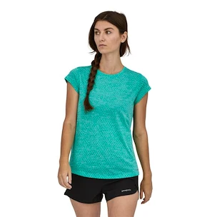 Dames T-shirt Patagonia  Ridge Flow Shirt Fresh Teal