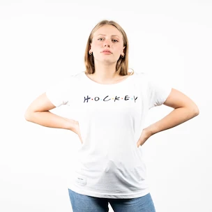 Dames T-shirt Roster Hockey  Rachel XL, Wit