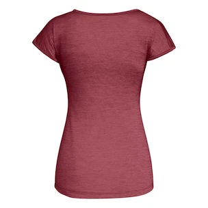 Dames T-shirt Salewa  Puez melange dry Mauvemood