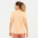 Dames T-shirt Salomon  Agile SS Tee W Almond