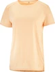 Dames T-shirt Salomon  Outline Summer SS Tee Apricot Ice