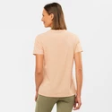 Dames T-shirt Salomon  Sntial Tencel SS Tee Sirocco