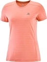 Dames T-shirt Salomon  XA Tee W Brick Dust