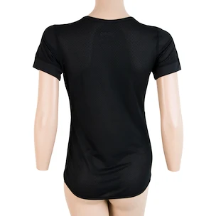 Dames T-shirt Sensor  Coolmax Air Black