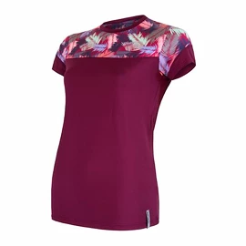 Dames T-shirt Sensor Coolmax Impress Purple