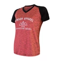 Dames T-shirt Sensor  Cyklo Charger Pink/Black