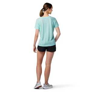 Dames T-shirt Smartwool  Merino Sport 120 Short Sleeve Bleached Aqua