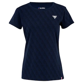 Dames T-shirt Tecnifibre Graphic Tee Marine 2024