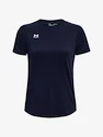 Dames T-shirt Under Armour  Challenger SS Training Top-NVY