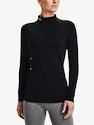 Dames T-shirt Under Armour ColdGear Authentics Mockneck-BLK