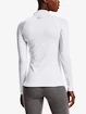 Dames T-shirt Under Armour ColdGear Authentics Mockneck-WHT