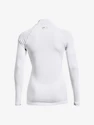 Dames T-shirt Under Armour ColdGear Authentics Mockneck-WHT