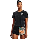 Dames T-shirt Under Armour  Destroy All Miles Tee II-BLK