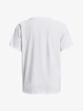 Dames T-shirt Under Armour  Esential Cttn Stretch Tee-WHT