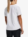 Dames T-shirt Under Armour  Esential Cttn Stretch Tee-WHT