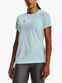 Dames T-shirt Under Armour GRADIENT PILL SS-BLU