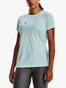 Dames T-shirt Under Armour  GRADIENT PILL SS-BLU S