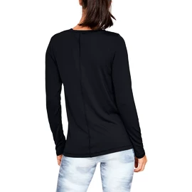 Dames T-shirt Under Armour HeatGear Long Sleeve Black