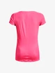 Dames T-shirt Under Armour HeatGear SS-PNK