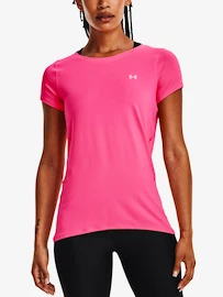 Dames T-shirt Under Armour HeatGear SS-PNK