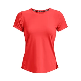 Dames T-shirt Under Armour Iso-Chill 200 Laser Tee Vermilion-RED