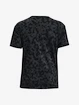 Dames T-shirt Under Armour  LOGO AOP HEAVYWEIGHT SS-BLK