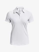 Dames T-shirt Under Armour  Playoff SS Polo-WHT