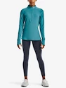 Dames T-shirt Under Armour  Qualifier Run 2.0 1/2 Zip-BLU