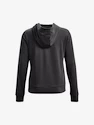 Dames T-shirt Under Armour  Rival Terry Hoodie-GRY