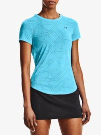 Dames T-shirt Under Armour Run Trail Tee-BLU