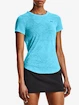 Dames T-shirt Under Armour  Run Trail Tee-BLU XS