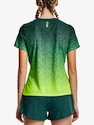 Dames T-shirt Under Armour  Rush Cicada Shortsleeve-GRN