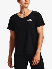 Dames T-shirt Under Armour Rush Energy Core SS-BLK