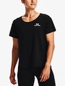 Dames T-shirt Under Armour  Rush Energy Core SS-BLK S