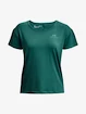 Dames T-shirt Under Armour  Rush Energy SS-GRN