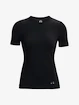 Dames T-shirt Under Armour  Rush Seamless SS-BLK