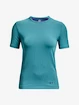 Dames T-shirt Under Armour  Rush Seamless SS-BLU