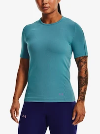 Dames T-shirt Under Armour Rush Seamless SS-BLU