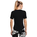 Dames T-shirt Under Armour  Rush SS Black